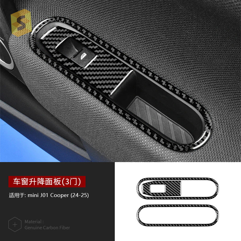 Epoxy Resin Carbon Fiber Interior Trim Kit for MINI J01 Cooper (2024 - 2025)