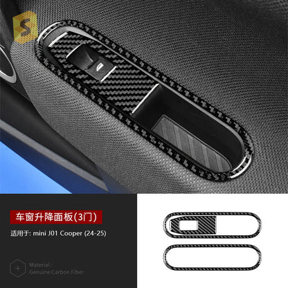 Epoxy Resin Carbon Fiber Interior Trim Kit for MINI J01 Cooper (2024 - 2025)