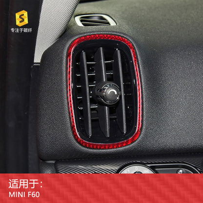 Epoxy Resin Carbon Fiber Air Vent Trim for MINI / MINI Countryman F60