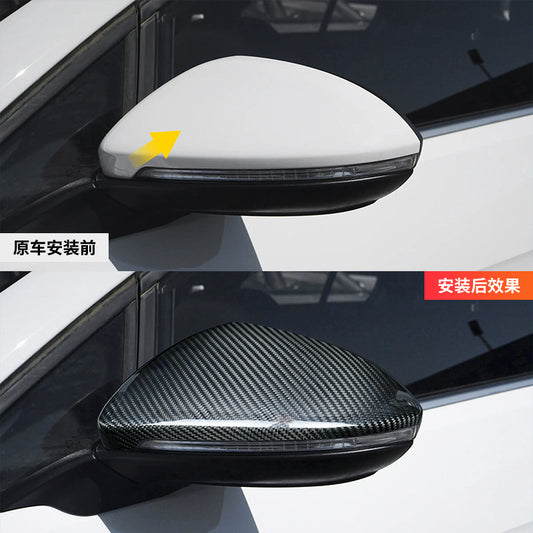 Real Carbon Fiber Side Mirror Cover for Volkswagen (2014 - 2019)