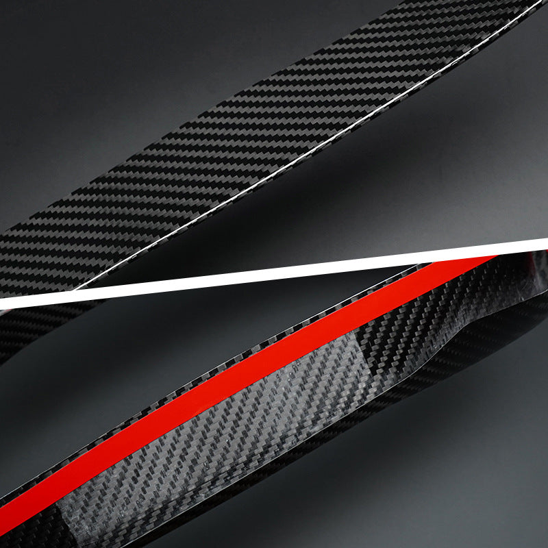 Real Carbon Fiber Instrument Cluster Cover Trim for Corvette C8 Z06 / Stingray / E-Ray (2020 - 2026)