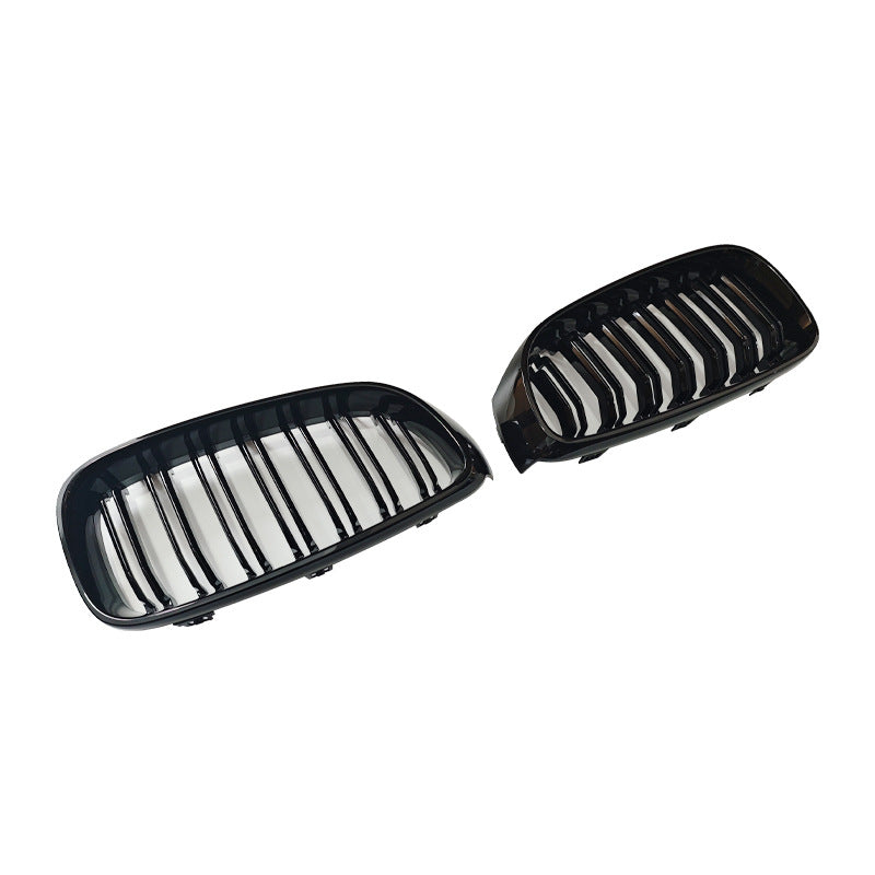 Double-Slat Front Grille for BMW / BMW 3 Series F34 (2013 - 2019), Glossy Black