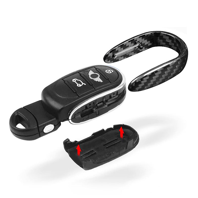 Real Carbon Fiber Key Cover Trim for MINI / MINI Clubman F54 / BMW
