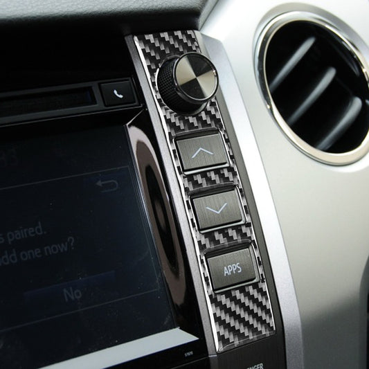 Carbon Fiber Center Console Volume Switch for Toyota Tundra (alternate view 2)