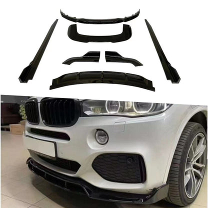 Blacked-Out MT Front Lip Spoiler for BMW X5 F15 (2014 - 2018)
