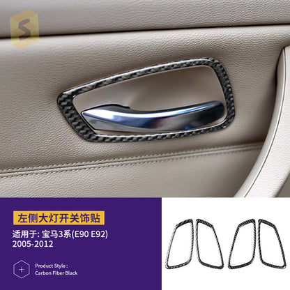 Real Carbon Fiber Decorative Trim for BMW 3 Series E90