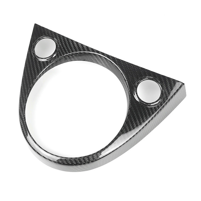 Real Carbon Fiber Gear Selector Frame Trim for Fiat 500 (2011 - 2019)