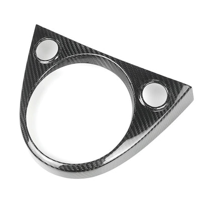 Real Carbon Fiber Gear Selector Frame Trim for Fiat 500 (2011 - 2019)