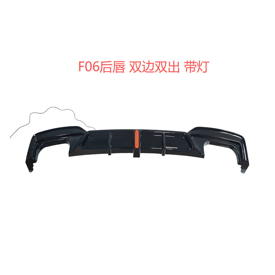 LED Illuminated Rear Diffuser Lip for BMW 6 Series F06 (2012 - 2018)
