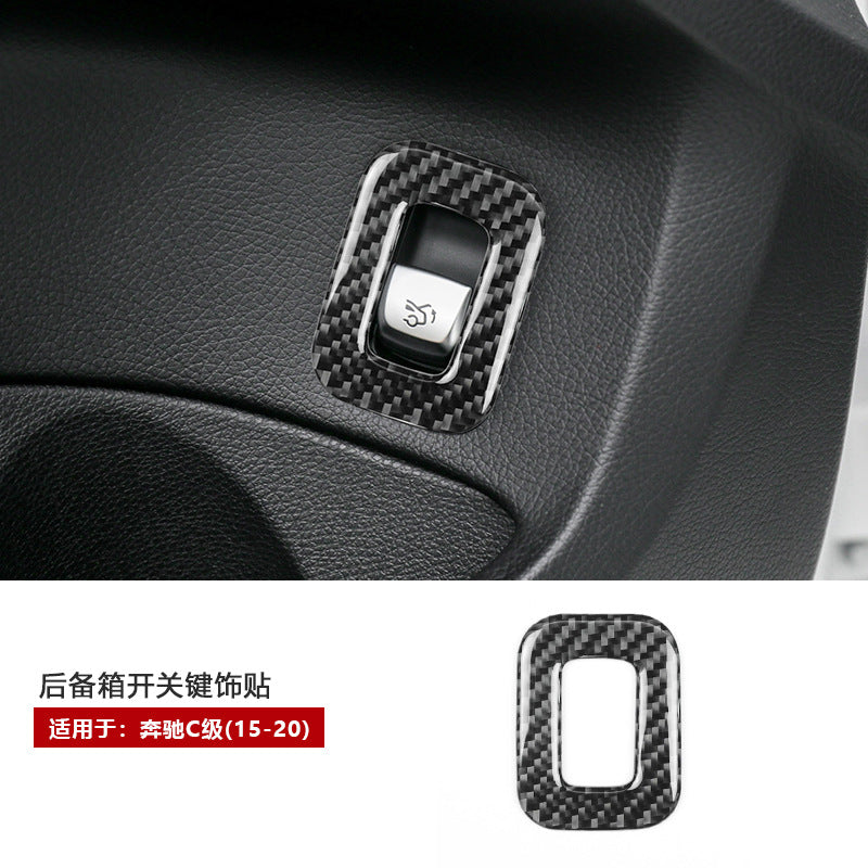 Epoxy Resin Carbon Fiber Interior Trim Kit for Mercedes-Benz C-Class (2015 - 2020)