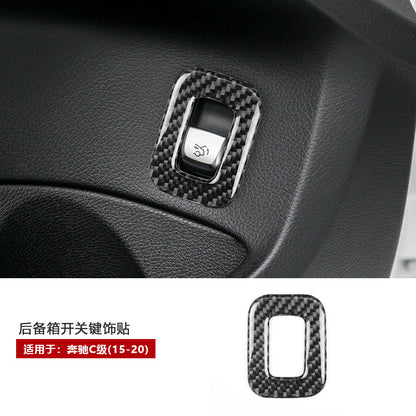 Epoxy Resin Carbon Fiber Interior Trim Kit for Mercedes-Benz C-Class (2015 - 2020)