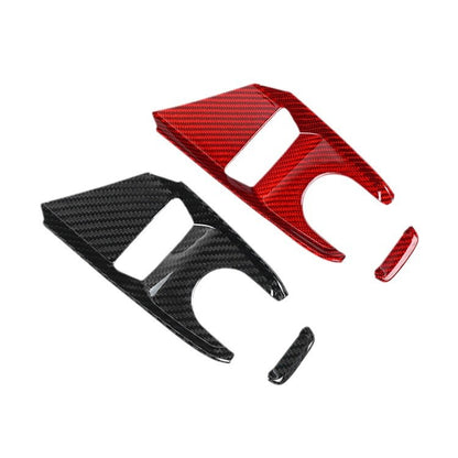 Real Carbon Fiber Multimedia Knob Panel Trim for Chevrolet Corvette / Corvette C8