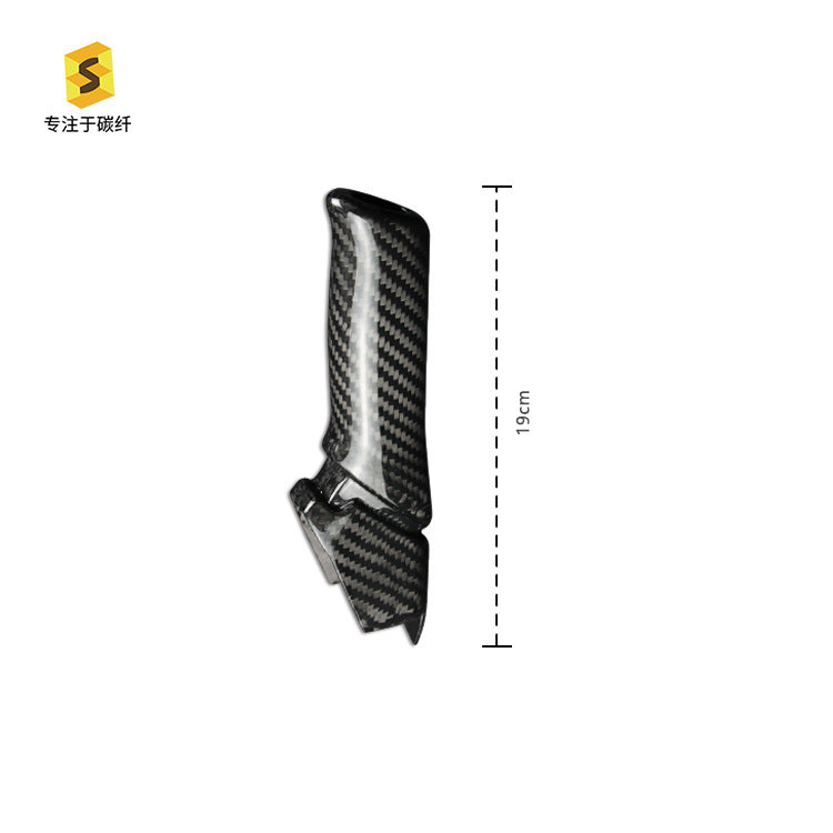 Real Carbon Fiber Handbrake Grip Cover for Nissan GT-R