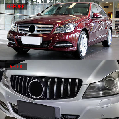 GT-Style Front Grille for Mercedes-Benz C-Class W204 (2009 - 2014)