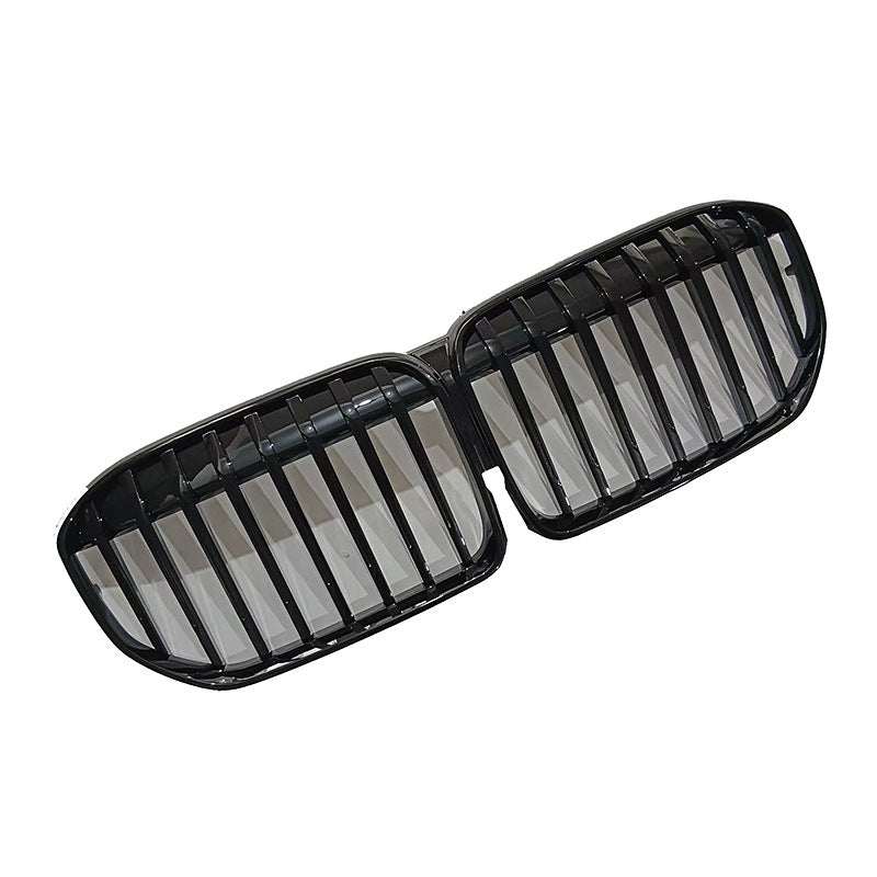 MP-Style Single-Slat Front Grille for BMW 7 Series G12 (2019 - 2022), Glossy Black