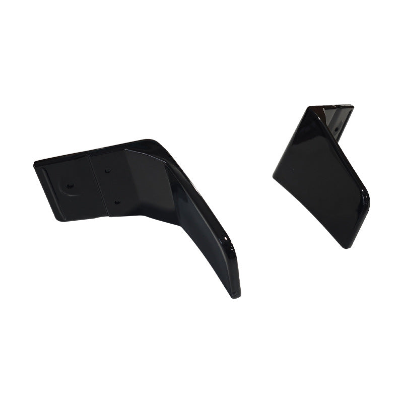 1 Pair MP-Style Gloss Black Rear Bumper Lower Side Splitter Spoilers for BMW iX I20 (2021 - 2026)