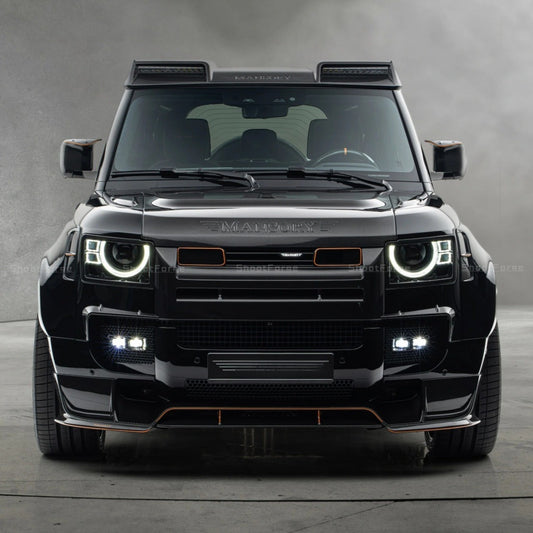 MS Style Dry Carbon Fiber Kit for Land Rover Defender – Front Lip / Side Skirts / Rear Lip / Wing / Widebody