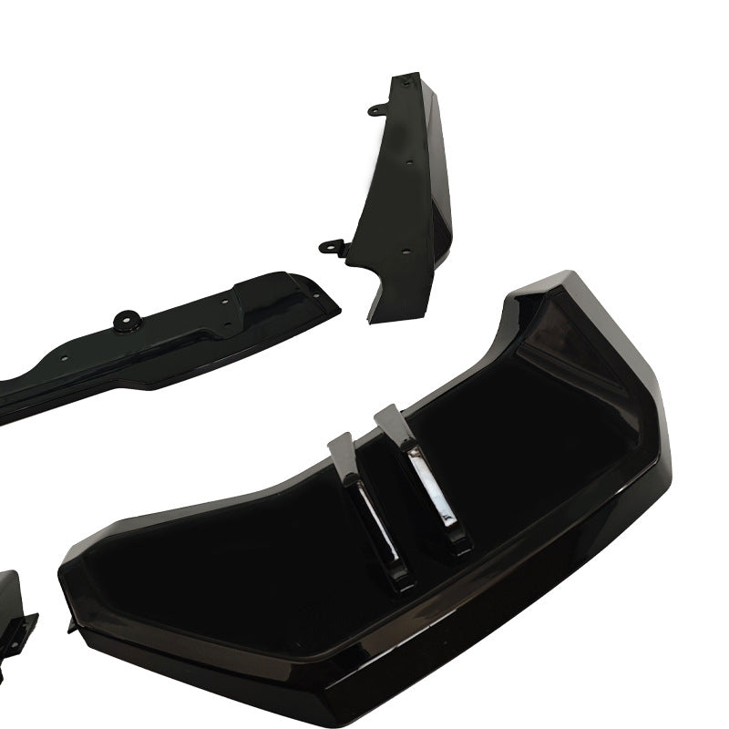 Overseas SWB 5-Section Rear Diffuser Lip for BMW 5 Series G60 (2023 - 2026), Glossy Black