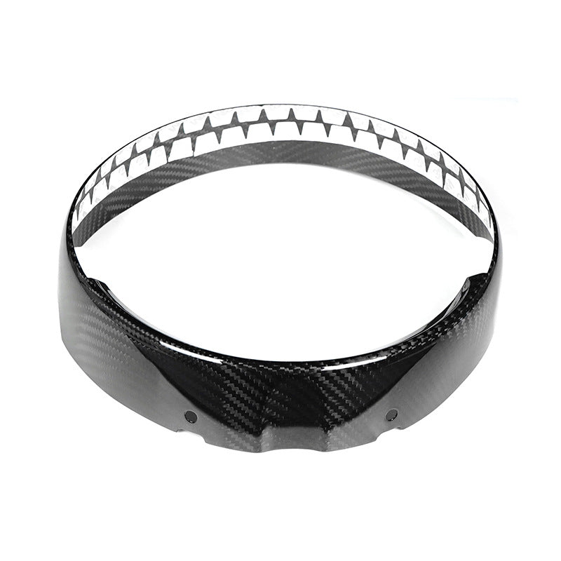 Real Carbon Fiber Navigation Screen Frame Trim for MINI F-Series (2014 - 2021)