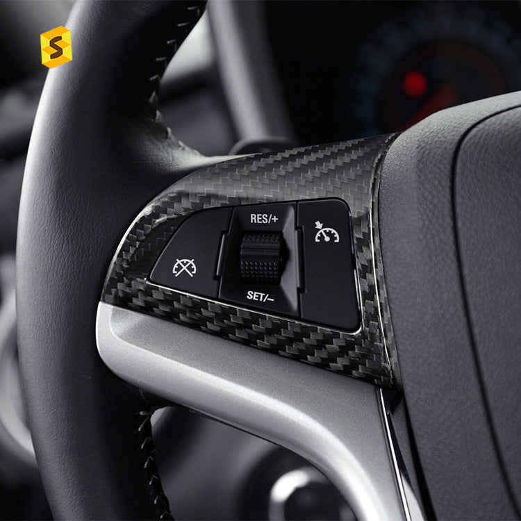Carbon Fiber Steering Wheel Trim for Chevrolet Camaro (2012 - 2015)