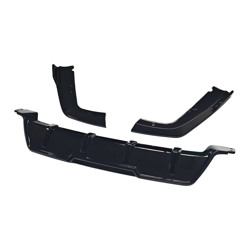 Blacked-Out 3-Section Rear Diffuser Lip for BMW X6 G06 (2020 - 2026)