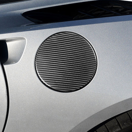 Dry Carbon Fiber Fuel Door Cover for Chevrolet Corvette / Corvette C7