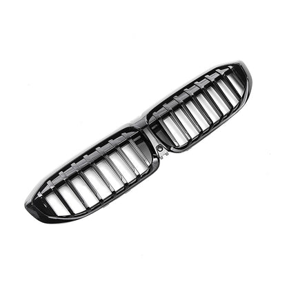 Single-Slat Front Grille for BMW 3 Series G20 (2020 - 2022), Glossy Black