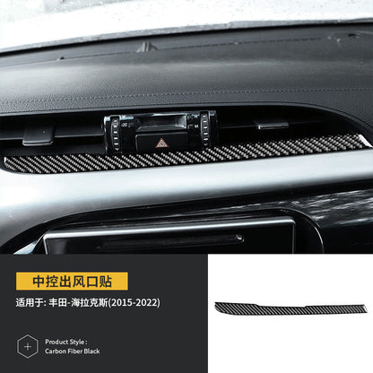 Epoxy Resin Carbon Fiber Interior Trim Kit for Toyota Hilux (2015 - 2022)