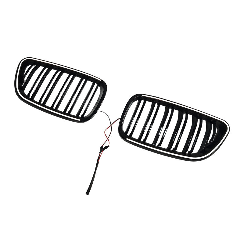 LED Illuminated Double-Slat Front Grille for BMW 2 Series F22