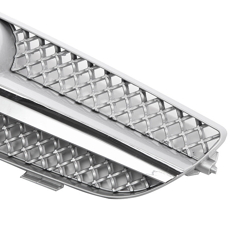 Front Grille for Mercedes-Benz CLK (2003 - 2009), Full Silver