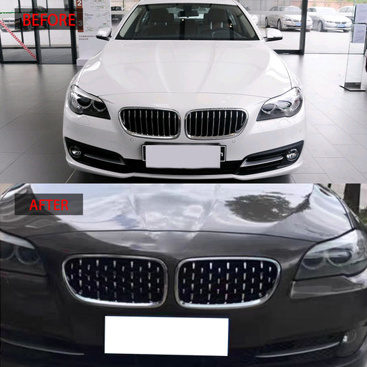 Meteor Front Grille for BMW 5 Series F10 (alternate view 2)