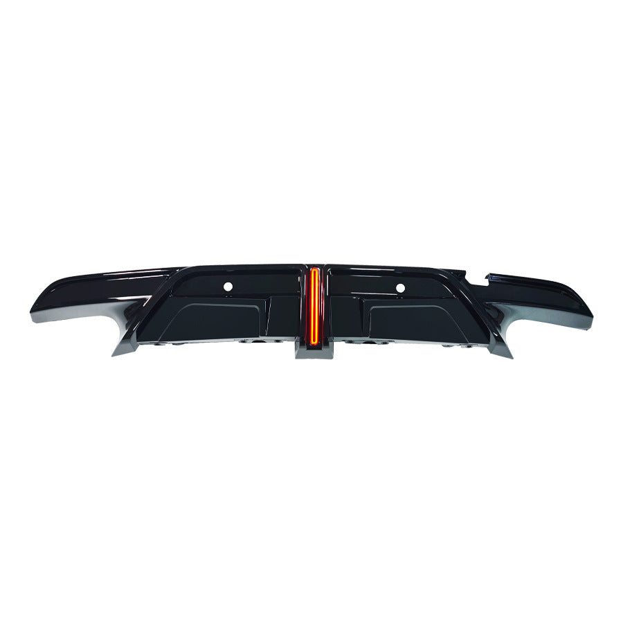 Blacked-Out LED Illuminated Rear Diffuser Lip for BMW / BMW X5M F95 (2020 - 2026)