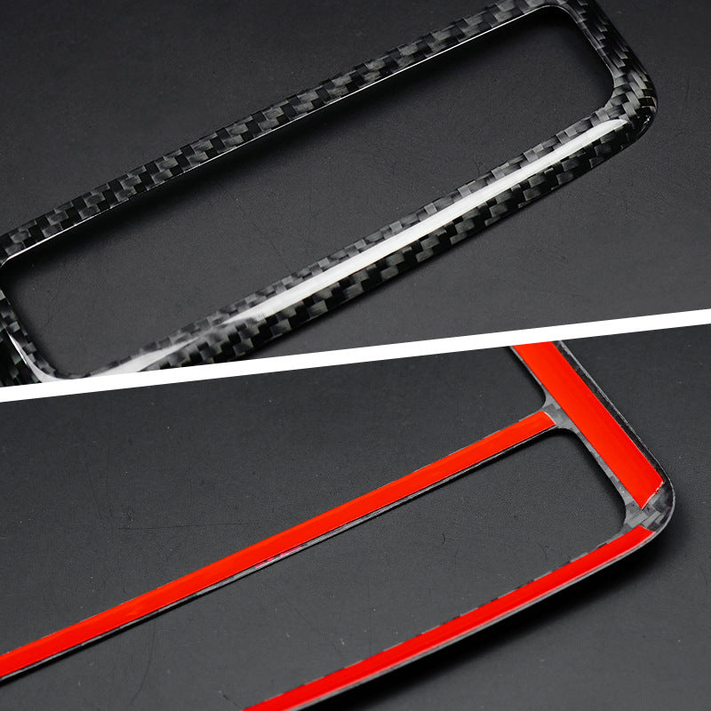Real Carbon Fiber Gear Selector Frame Trim for Mercedes-Benz SLK (2004 - 2010)