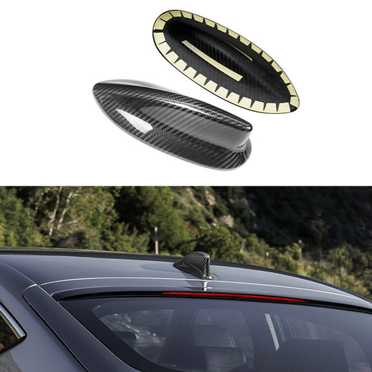 Real Carbon Fiber Roof Antenna Cover for Acura Integra