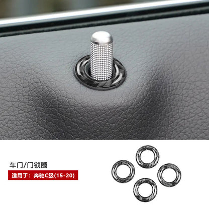 Epoxy Resin Carbon Fiber Interior Trim Kit for Mercedes-Benz C-Class (2015 - 2020)