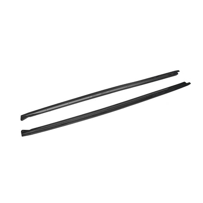 MT One-Piece Side Skirts for BMW X5 F15 / BMW X6 F16 (2014 - 2019), Glossy Black
