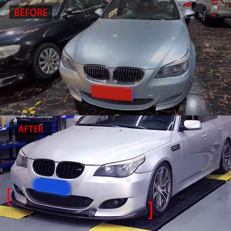 适用于宝马5系E60真M5前铲前唇3段式2005-2011款只适合正M5