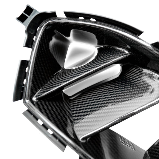 R44 Style Front Bumper Vents / Grille Opening / Fog Light Trim for BMW M3 G80 / M4 G82 / G83 (2021+)