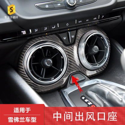 Carbon Fiber Air Vent Frame Trim for Chevrolet Camaro (2016 - 2021)