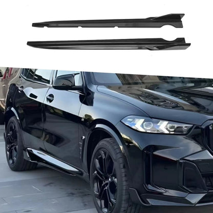 MP-Style Front Lip Spoiler for BMW X5 G05 (2023 - 2026), Glossy Black
