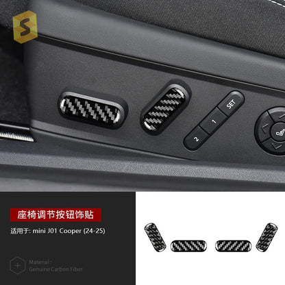 Epoxy Resin Carbon Fiber Interior Trim Kit for MINI J01 Cooper (2024 - 2025)