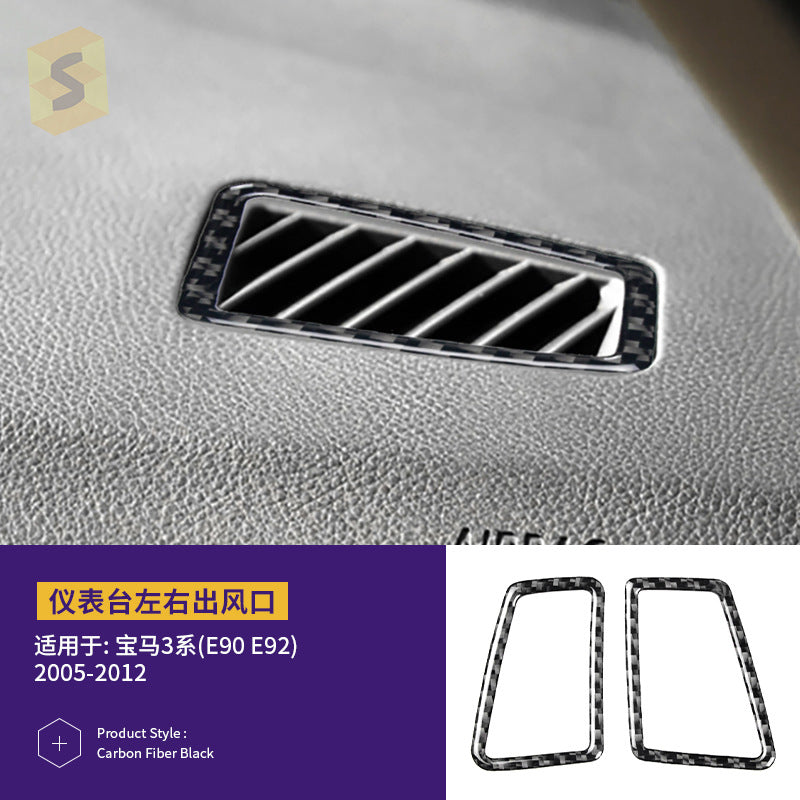 Real Carbon Fiber Decorative Trim for BMW 3 Series E90
