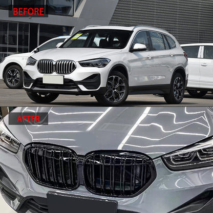 Double-Slat Front Grille for BMW X1 F48 (2020 - 2022)