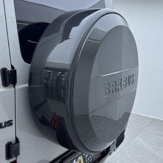 Dry Carbon Fiber Spare Tire Cover for Mercedes-Benz G-Class W463 / W464 – G500 / G63