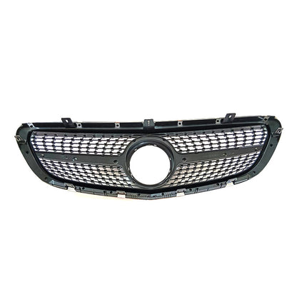 Diamond-Star Hood-Emblem Front Grille for Mercedes-Benz C-Class W205 (2015 - 2021)