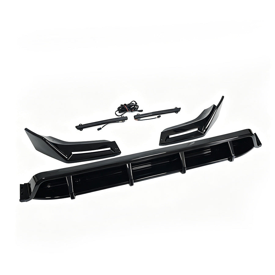 LED Illuminated 3-Section Front Lip Spoiler for Mercedes-Benz G-Class W465 (2025 - 2026)