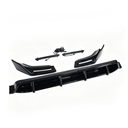 LED Illuminated 3-Section Front Lip Spoiler for Mercedes-Benz G-Class W465 (2025 - 2026)