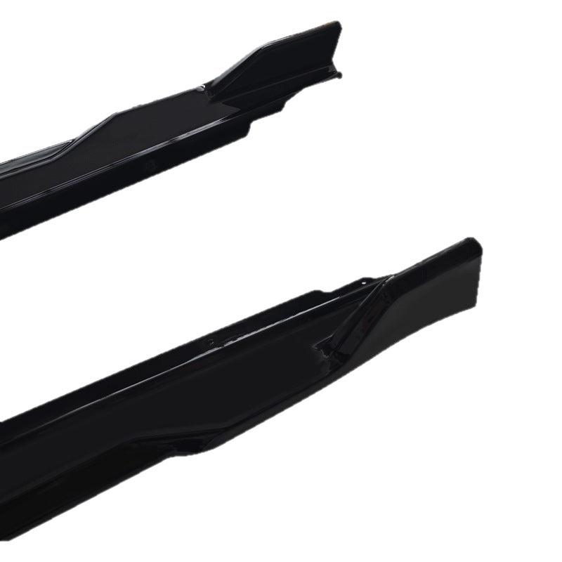 Blacked-Out Side Skirts for BMW X2 U10 (2023 - 2026), Glossy Black