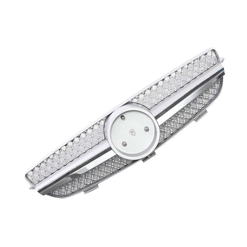 Front Grille for Mercedes-Benz CLK (2003 - 2009), Full Silver