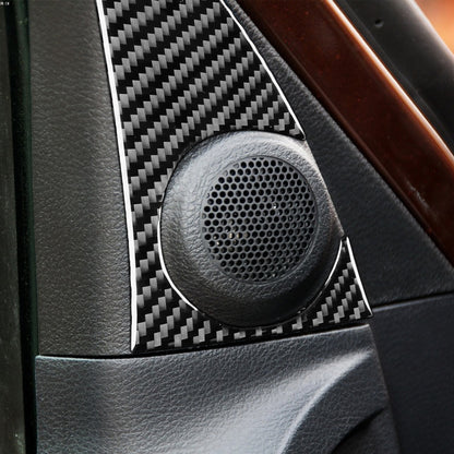 Prepreg Dry Carbon 3*3 3K Carbon Fiber Interior A-Pillar Speaker Panel Overlay Trim for Toyota Tundra XK50 Facelift (2014-2021)